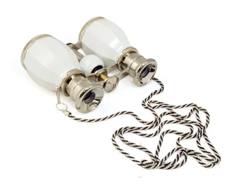 Бинокль Levenhuk Broadway 430A с цепочкой, белый,  5