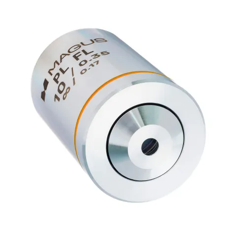 Объектив MAGUS 10PLFL 10х/0,35 Plan FL ∞/0,17,  3