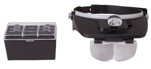 Лупа налобная Levenhuk Zeno Vizor H3,  9