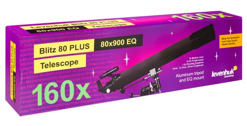 Телескоп Levenhuk Blitz 80 PLUS,  12