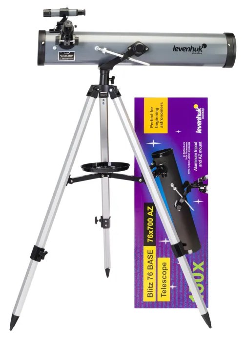 Телескоп Levenhuk Blitz 76 BASE,  2