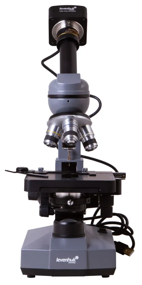 Микроскоп цифровой Levenhuk D320L PLUS, 3,1 Мпикс, монокулярный,  8