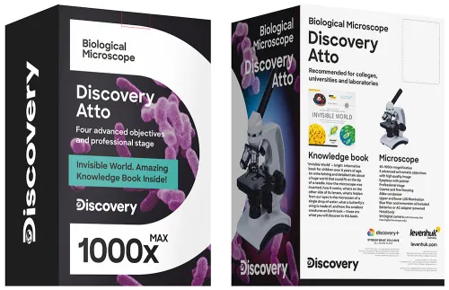 Микроскоп Levenhuk Discovery Atto Polar с книгой,  7