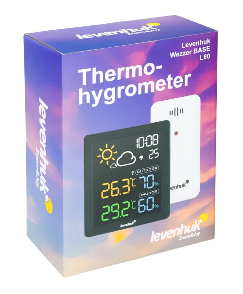 Термогигрометр Levenhuk Wezzer BASE L80,  11