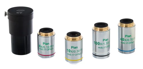 Фазово-контрастное устройство для микроскопов Levenhuk MED 30/35/40/45 (BF, DF),  12