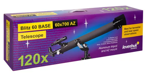 Телескоп Levenhuk Blitz 60 BASE,  12