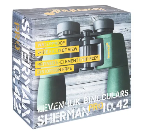 Бинокль Levenhuk Sherman PRO 10x42,  10