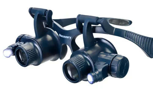 Лупа-очки Levenhuk Discovery Crafts DGL 60,  10