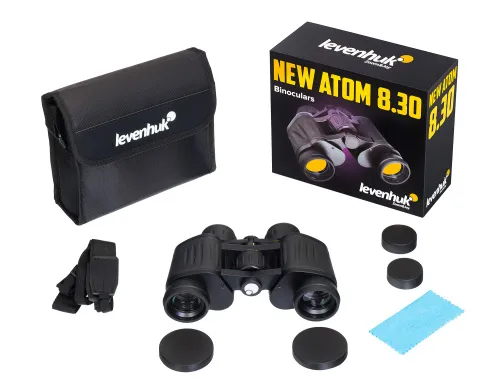 Бинокль Levenhuk New Atom 8x30,  4