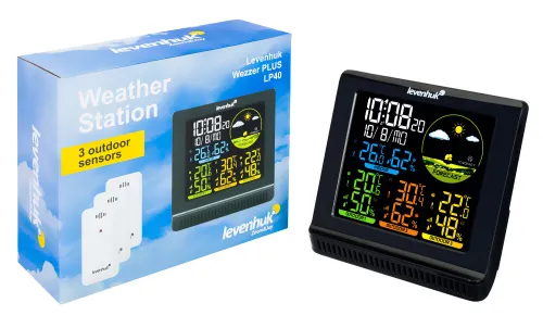 Метеостанция Levenhuk Wezzer PLUS LP40,  2