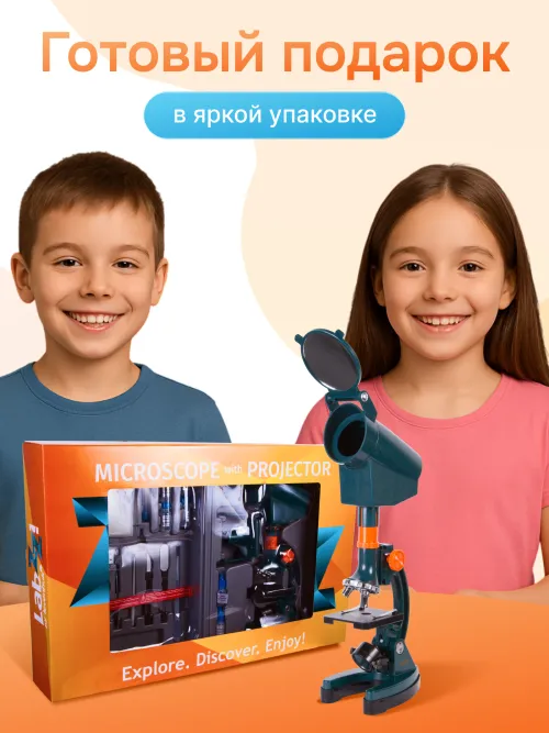 Микроскоп Levenhuk LabZZ M3 с адаптером для фотоаппарата,  21