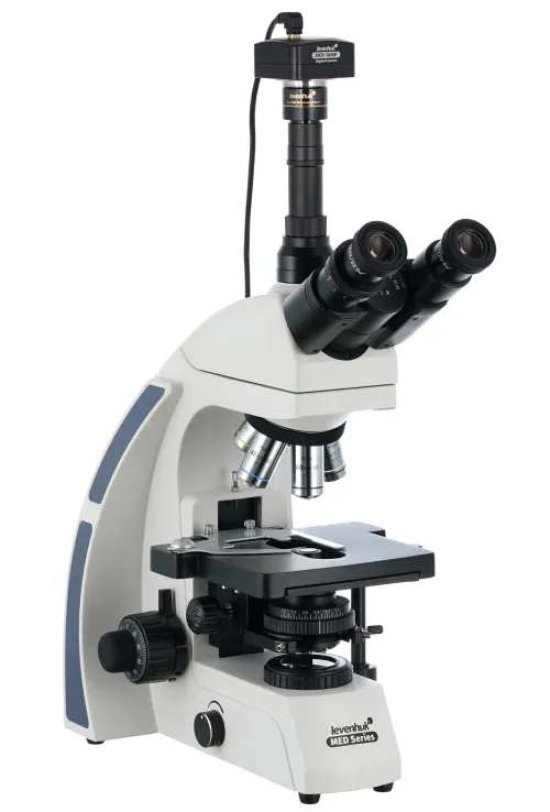 Микроскоп цифровой Levenhuk MED D40T, тринокулярный,  4