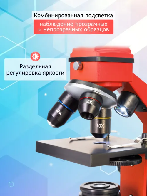 Микроскоп Levenhuk Rainbow 2L PLUS,  18