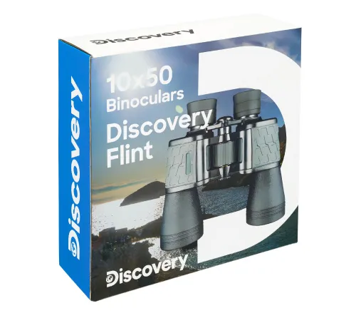 Бинокль Levenhuk Discovery Flint 10x50,  13