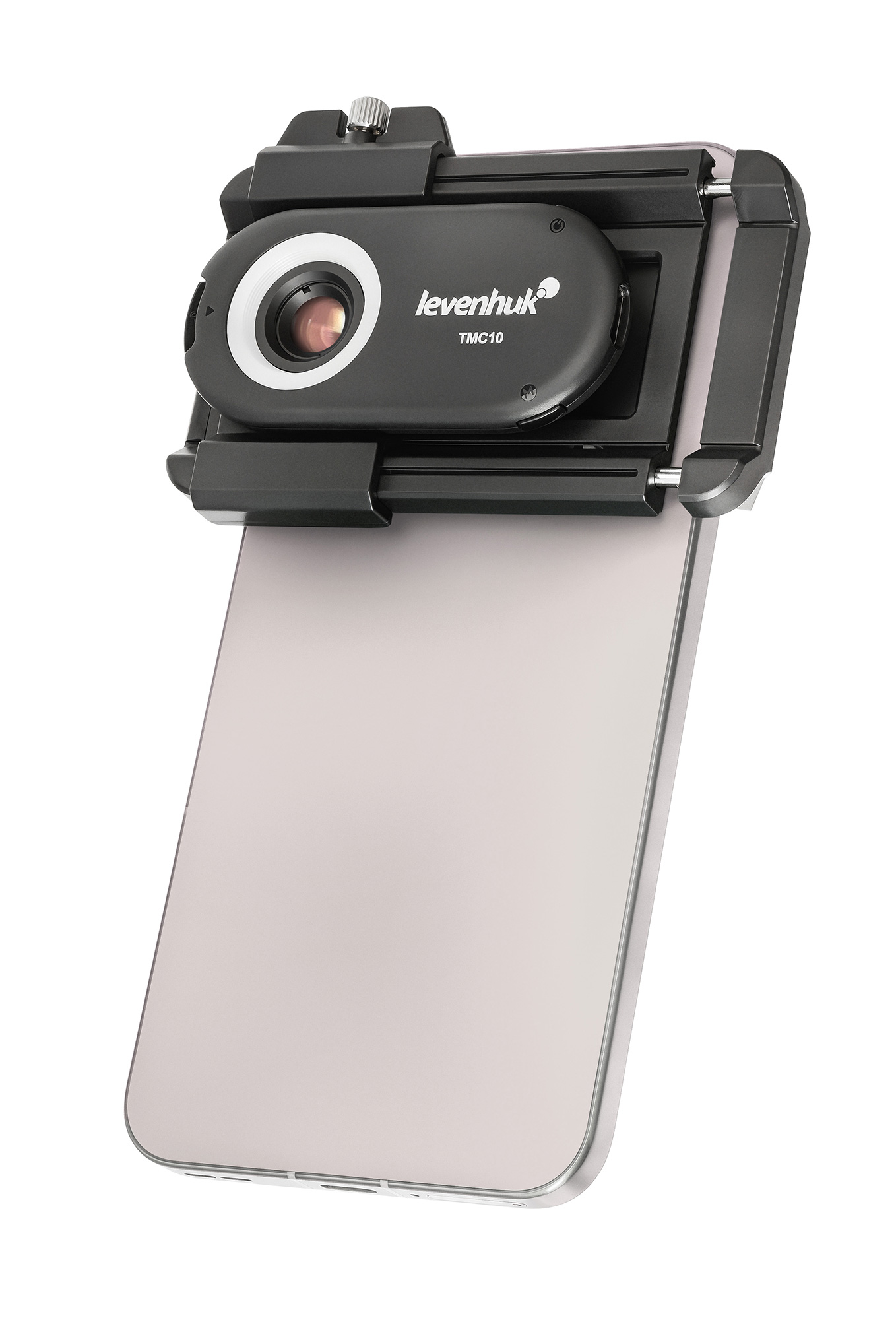 Микроскоп для телефона с подсветкой Levenhuk Kelvin TMC10 Фотогаджет Levenhuk Kelvin - устройство для фото на телефон