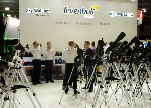 Телескопы Levenhuk на выставке Consumer Electronics & Photo Expo – 2015