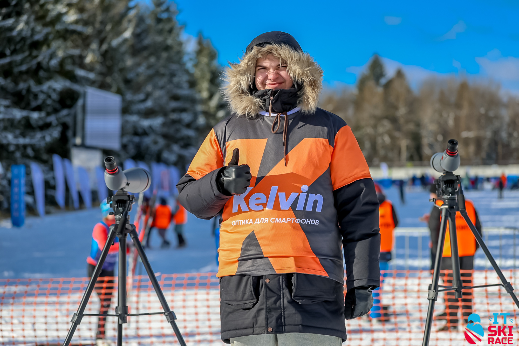Levenhuk Kelvin на гонке IT Ski Race 2026 Levenhuk Kelvin на гонке IT Ski Race 2026